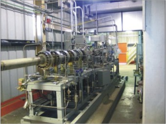 The gas generator at Kimberlina power plant. 