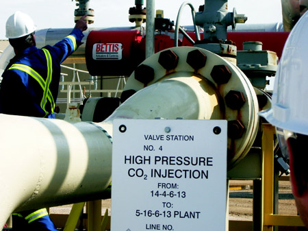 The Co2 Pipeline Close-up.