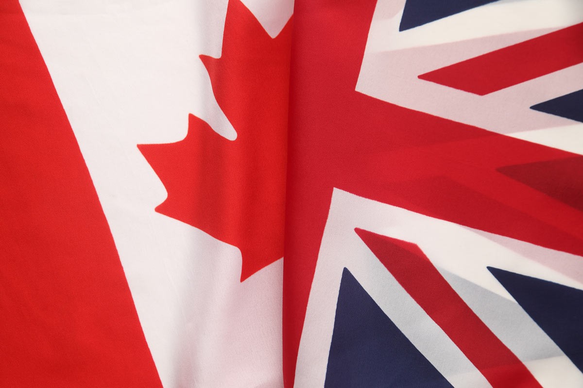 Canada-UK-Flags