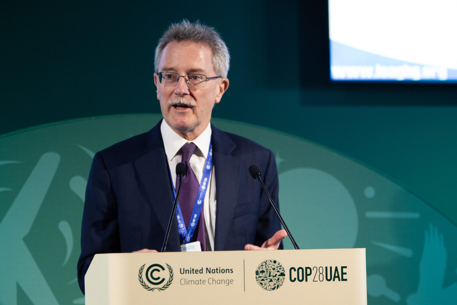 Tim Dixon presents on CCS at the Conference of Parties 28 (COP28)